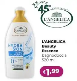 La Saponeria L'ANGELICA Beauty Essence bagnodoccia offerta