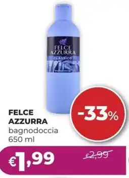 La Saponeria FELCE AZZURRA bagnodoccia offerta
