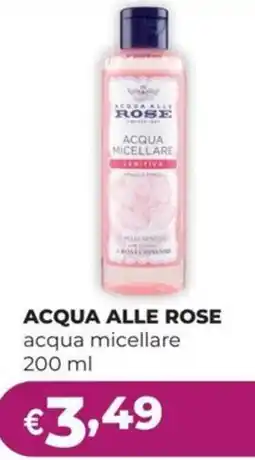 La Saponeria ACQUA ALLE ROSE acqua micellare offerta