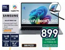 Unieuro SAMSUNG GALAXY BOOK 5 360 offerta
