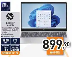 Unieuro hp OMNIBOOK 7 14-fr0011nl offerta