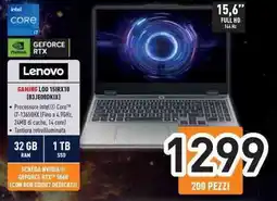 Unieuro Lenovo GAMING LOQ 15IRX10 (83JEOODKIX) offerta