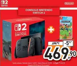 Unieuro Console nintendo switch 2 offerta