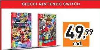 Unieuro Giochi nintendo switch offerta