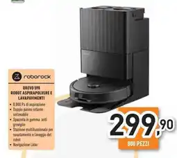 Unieuro Roborock qrevo 598 robot aspirapolvere e lavapavimenti offerta
