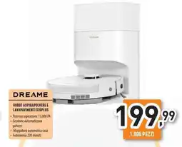 Unieuro Dreame robot aspirapolvere e lavapavimenti D20PLUS offerta