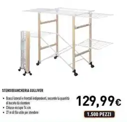 Unieuro Stendibiancheria gulliver offerta