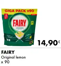 Iper Tosano FAIRY Original lemon x 90 offerta
