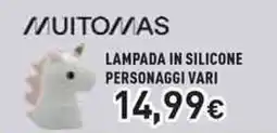 Unieuro Muitomas lampada in silicone offerta