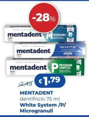 Acqua & Sapone MENTADENT offerta