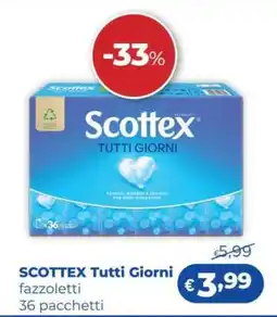 Acqua & Sapone SCOTTEX TUTTI GIORNI offerta