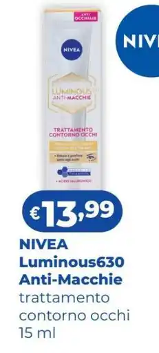 Acqua & Sapone NIVEA Luminous630 Anti-Macchie offerta