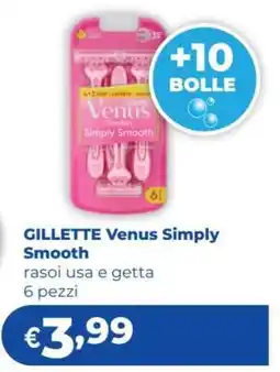 Acqua & Sapone GILLETTE Venus Simply Smooth offerta