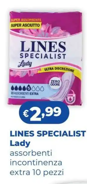 Acqua & Sapone LINES SPECIALIST LADY offerta