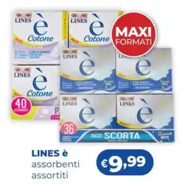 Acqua & Sapone LINES È assorbenti assortiti offerta