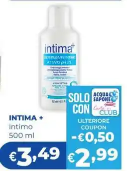 Acqua & Sapone INTIMA + intimo 500 ml offerta