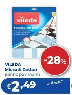 Acqua & Sapone VILEDA Micro & Cotton offerta