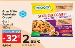 Carrefour Gran Fritto Pastellato Orogel offerta