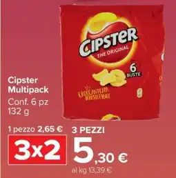 Carrefour Cipster Multipack offerta