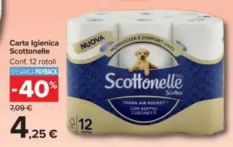 Carrefour Carta Igienica Scottonelle offerta