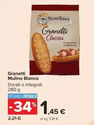 Carrefour GRANETTI MULINO BIANCO offerta