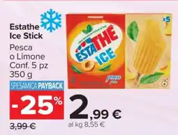 Carrefour Estathe Ice Stick offerta