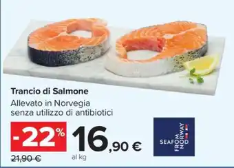 Carrefour Trancio di Salmone offerta
