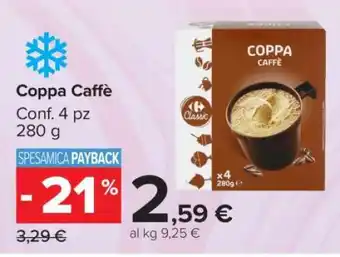 Carrefour Coppa Caffè offerta
