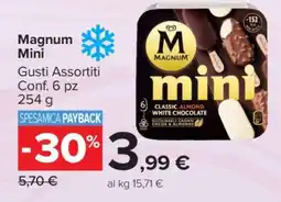 Carrefour MAGNUM MINI offerta