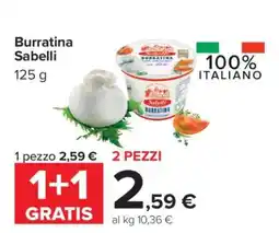 Carrefour BURRATINA SABELLI offerta