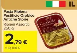 Carrefour Pasta Ripiena Pastificio Orobico Antiche Storie offerta