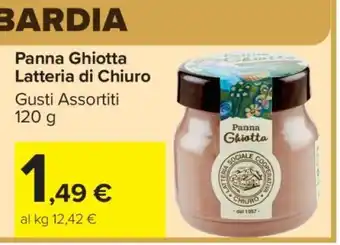 Carrefour Panna Ghiotta Latteria di Chiuro offerta
