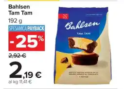 Carrefour Bahlsen Tam Tam offerta