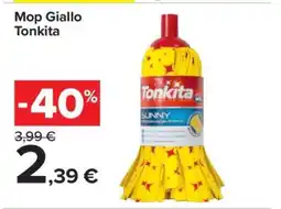 Carrefour Mop Giallo Tonkita offerta