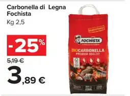 Carrefour CARBONELLA DI LEGNA FOCHISTA offerta