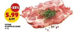 PENNY Fettine di coppa di suino offerta