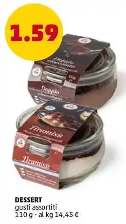 PENNY Tiramisu dessert offerta