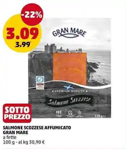 PENNY Salmone scozzese affumicato GRAN MARE offerta