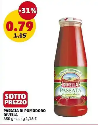 PENNY Passata di pomodoro DIVELLA offerta