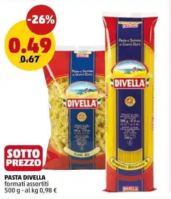 PENNY Pasta DIVELLA offerta