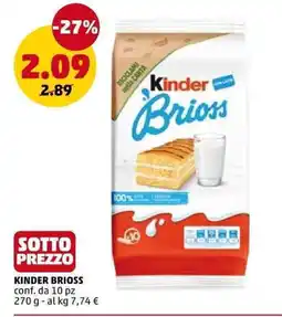PENNY Kinder brioss offerta