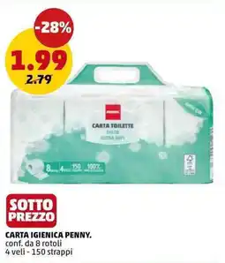 PENNY Carta igienica PENNY offerta