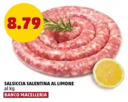PENNY Salsiccia salentina al limone offerta