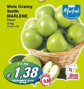 Prix Quality Marlene Mele Granny Smith offerta