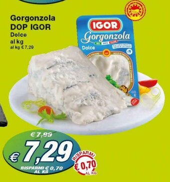 Prix Quality Igor Gorgonzola DOP offerta
