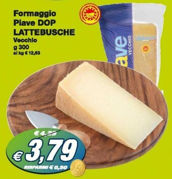 Prix Quality Lattebusche Formaggio Piave DOP 300g offerta