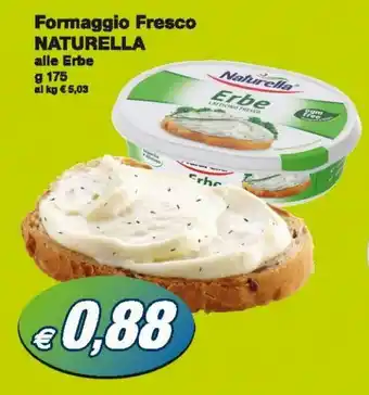 Prix Quality Naturella Formaggio Fresco 175g offerta