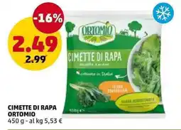 PENNY Cimette di rapa ORTOMIO offerta