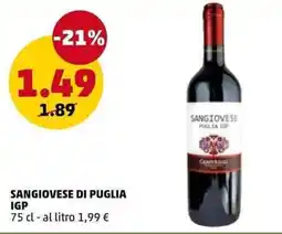 PENNY Sangiovese di puglia igp offerta