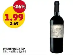 PENNY Syrah puglia igp offerta